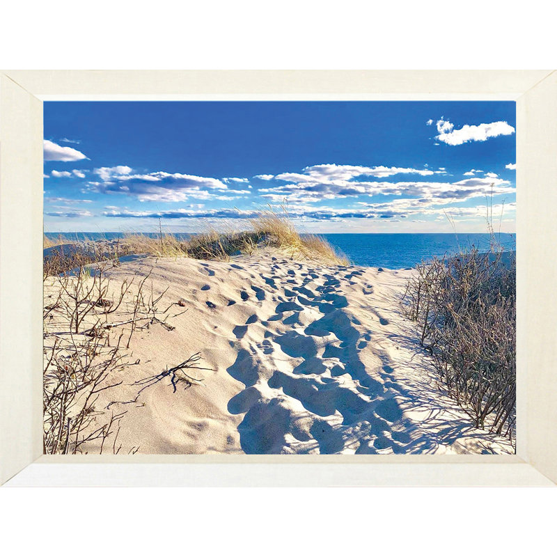 Traces de tranquillité - photographie, H 13,5 po x l 16,5 po x P 1,25 po, Papier encadré blanc, Pas de tapis