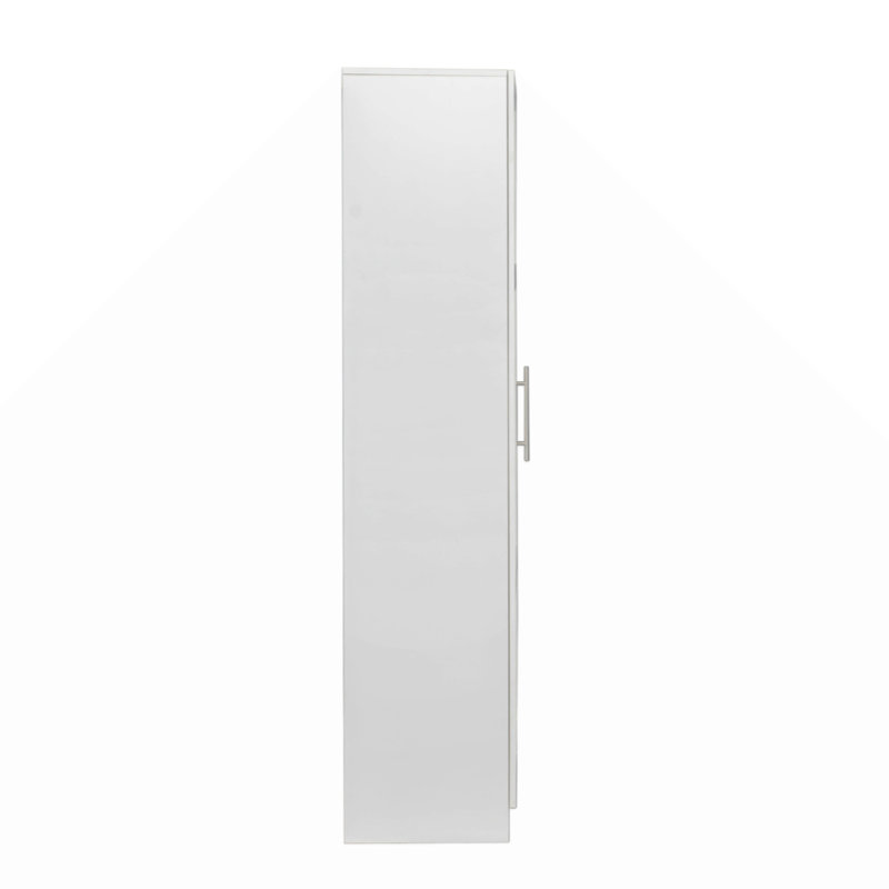 Armoire de rangement murale empilable, P 15,75 po x l 15,75 po x H 70,87 po