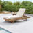 79" L Acacia Solid Wood Frame Patio Chaise Lounge, With Folding Cushion & Side Table Outdoor Recliner Lounge Chair For Poolside, Deck Or Backyard-1989111756-1988486767-1988486756