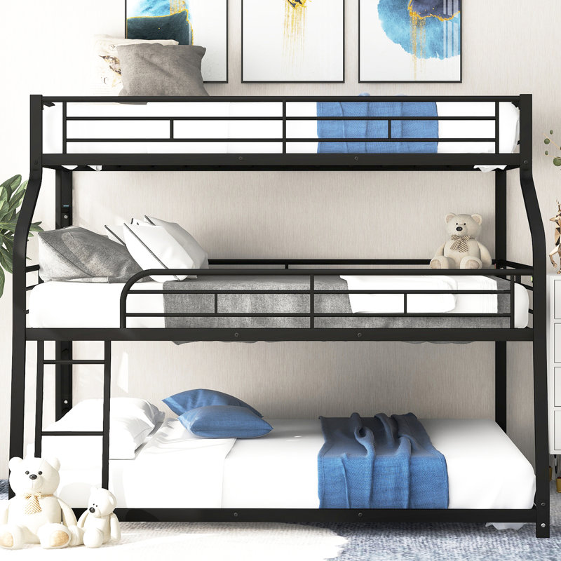 Lit superposé triple Space Black