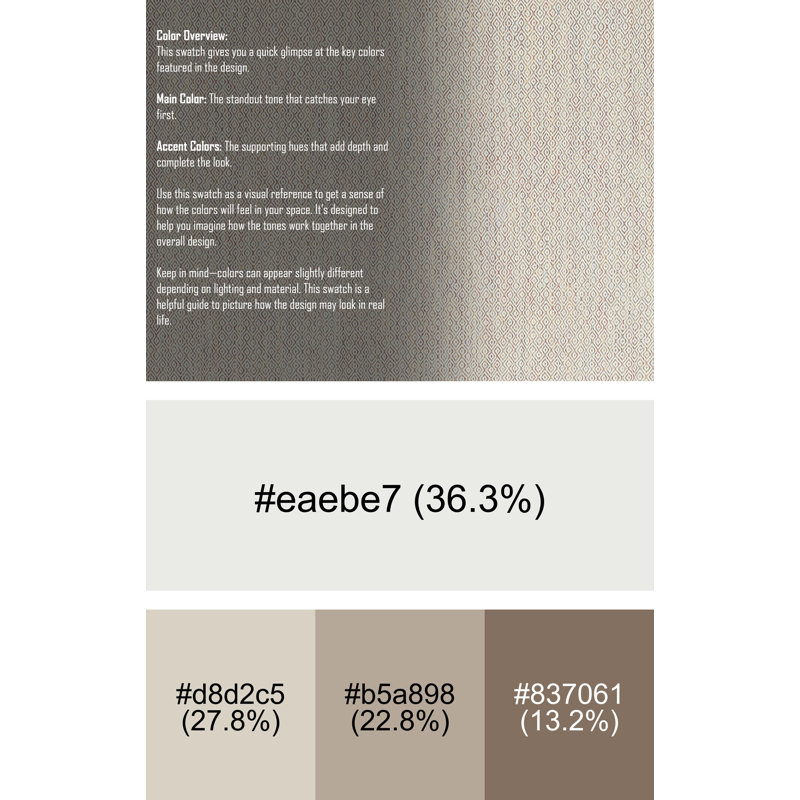 Tapis contemporain beige / gris, Rectangle 2 pi x 4 pi