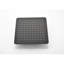 Douche de plafond 16 po - Laiton et acier inoxydable, douche confortable, noir mat avec durabilité de longue durée-117993215