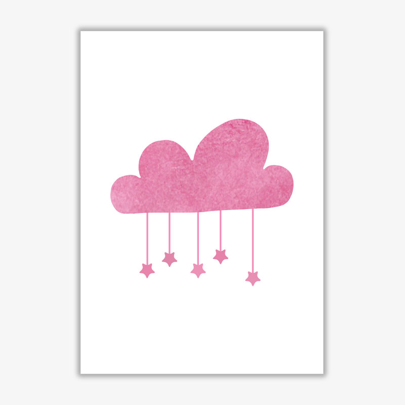 Cloud - Painting, No Frame, 85 cm H x 60 cm W x 1 cm D