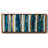 Blue Streaks- Framed Canvas-110589561