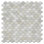 Fish Scale 12" x 12" Marble Mosaic Tile
