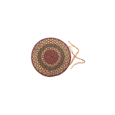 Coussin de chaise de salle à manger en intérieur tressé