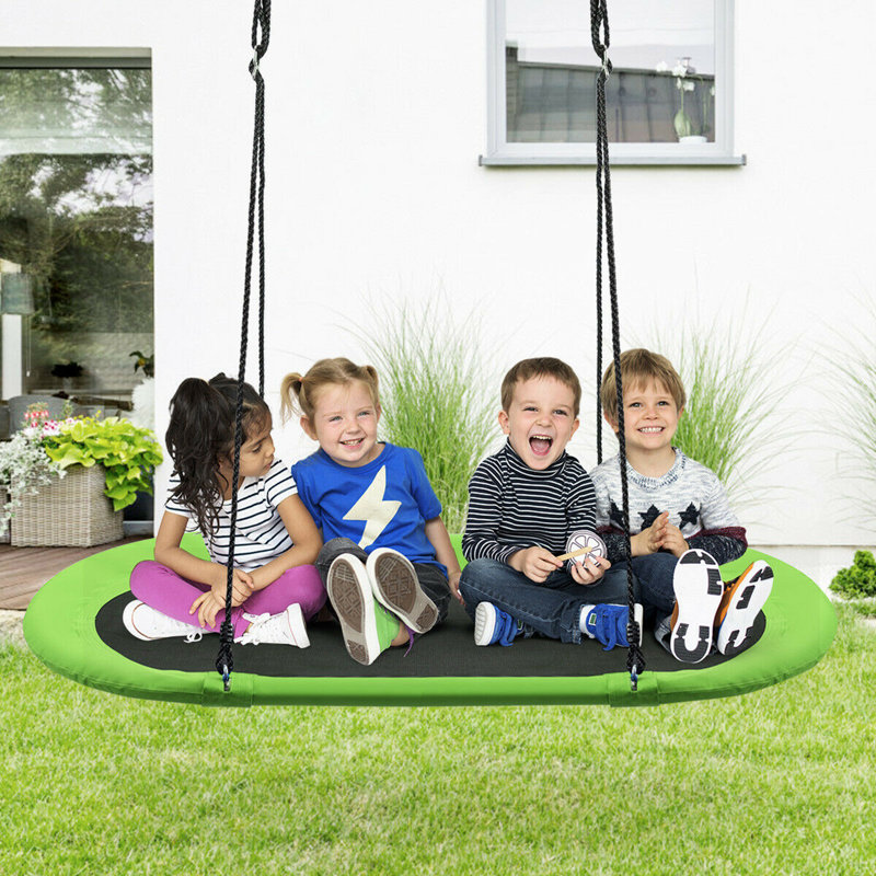 Chaise hamac double Beudan Saucer Tree Surf, Vert