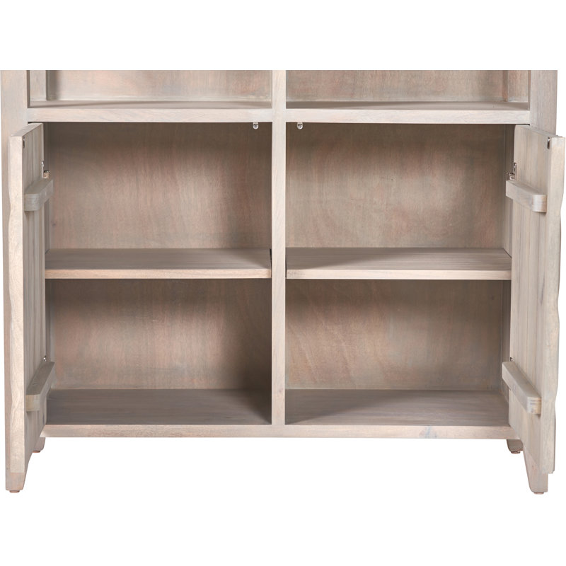 Abrytha Open Shelving China Cabinet