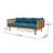 CLAREMONT 3 SEATER DAYBED-601569200-601569215