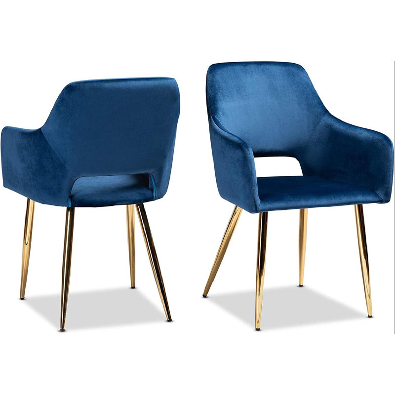Chaise de salle à manger rembourrée Bryleigh