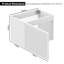 Meuble-lavabo simple avec comptoir en céramique-136652284