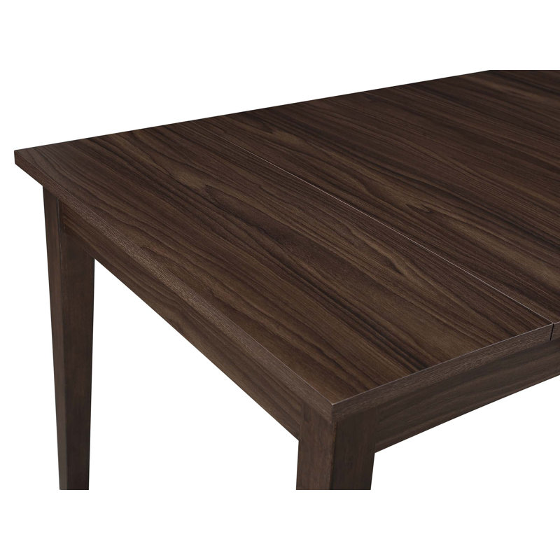 Table de salle à manger multifonctionnelle 5 pièces avec 2 tiroirs latéraux intégrés, rangement caché et chaise rembourrée