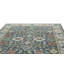 Tapis bleu en laine noué à la main 10 pi 3 po x 14 po Oushak