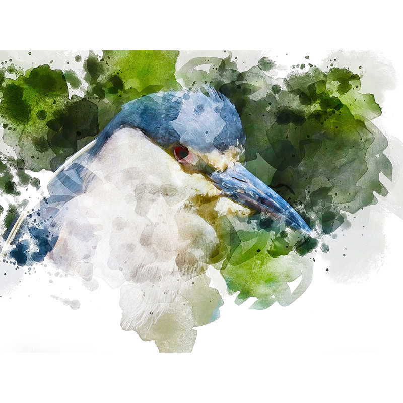 Bird 9904 Print by Chamira Young, Wrapped Canvas, 24" H x 32" W