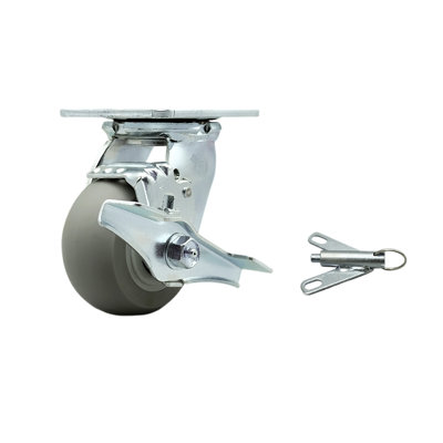 Caster with Roller Bearing