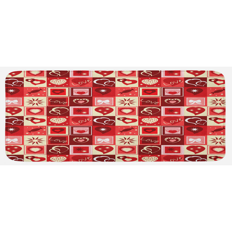 Modern & Contemporary Synthetic Kitchen Mat