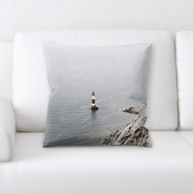 Microsuede Reversible Throw Pillow