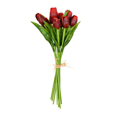 Ensemble de 14 tulipes artificielles