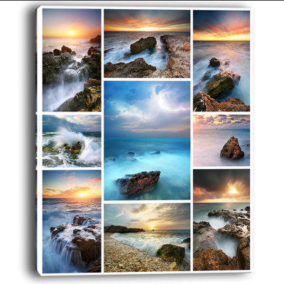 «Sea and Shore Collage», impression