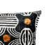 Silk and Velvet Ikat Lumbar Pillow Cover & Insert
