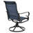 Burlington 7-piece Padded Textilene Patio Dining Set With Umbrella Hole, Swivel Design-151702968-151702970-151702973