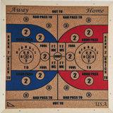 Right Triangle Games Cork Dartboard (Darts Included)