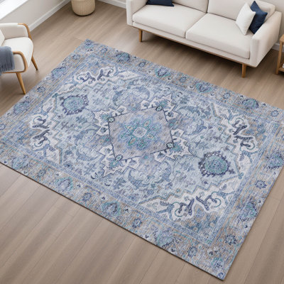 Premium Machine Washable Mayfield AMF2163 global Rug