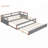Wooden Daybed With Trundle-1296208514