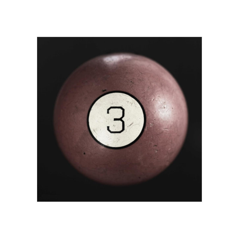 Billiard IV par Chris Dunker - photographie, Extérieur, H 36 po x l 36 po