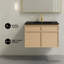Ensemble de meuble-lavabo mural 30 po Curtis-118040149-118040151