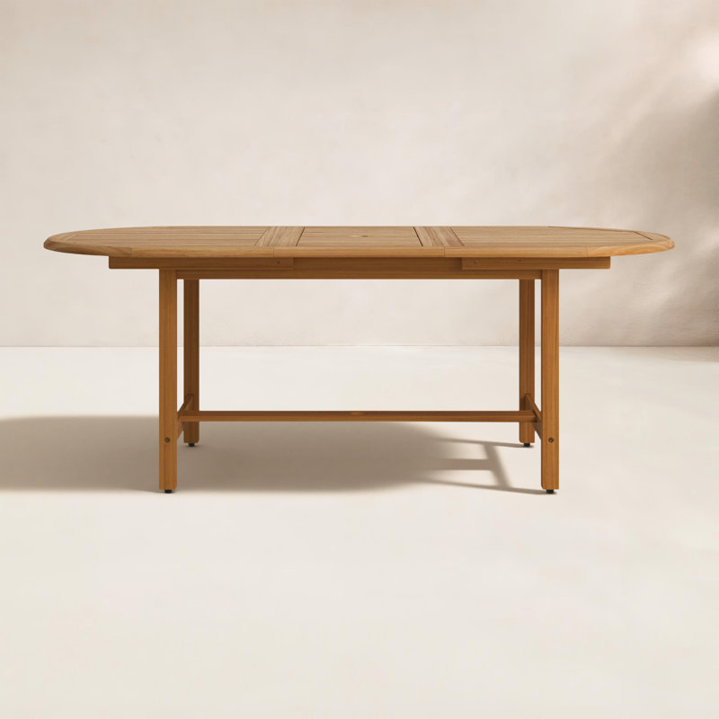 Table de patio extensible en teck Rafael