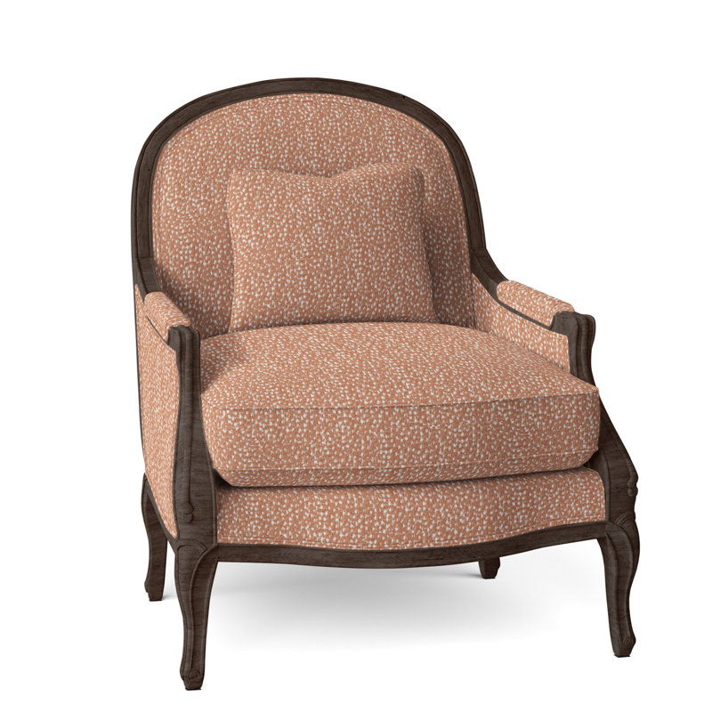 Fauteuil l 33,5 po Adair, Perigold Scardino Adobe, Noisette