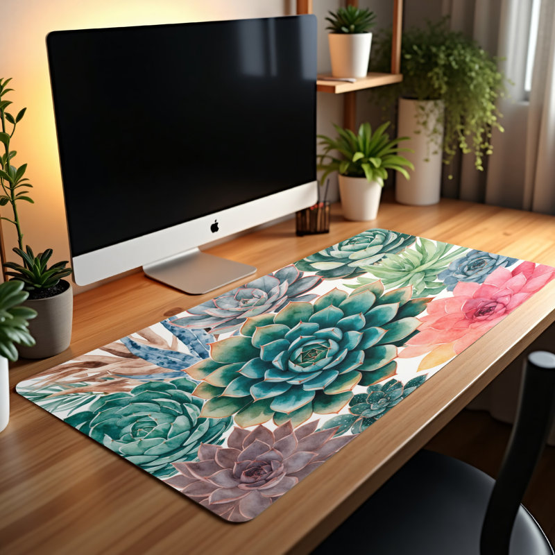 Polyester Desk Pad, 23.6x13.8