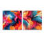 Chillcott - ensemble de 2 peintures murales en acrylique Pop Art-103936203