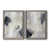 Toile avec cadre gris