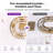 Kacy 16-Light Dimmable Modern Chandelier with Crystal Accent-1888594073-1941074926