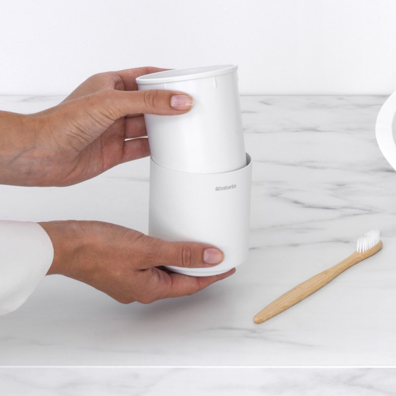 Brabantia MindSet Toothbrush Holder, White