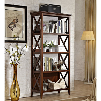 Bibliothèque standard en acier inoxydable H 72 "x l 36" Jocqueline