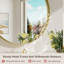 Valancia Shatter-Proof Aluminum Round Wall Mirror-819007032-819007034