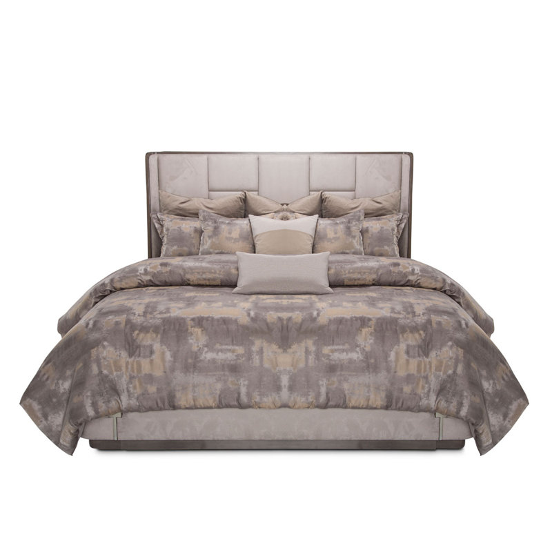 Roxbury Park Upholstered Wingback Bed, California King