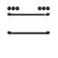 Front Control Gas Range Handle Kit-1072007658