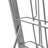 56"H 10 Tier Magazine Holder Newspaper Display Stand Detachable Rack