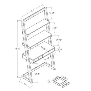 Zipcode Design™ Justis 33.75'' Desk & Reviews | Wayfair