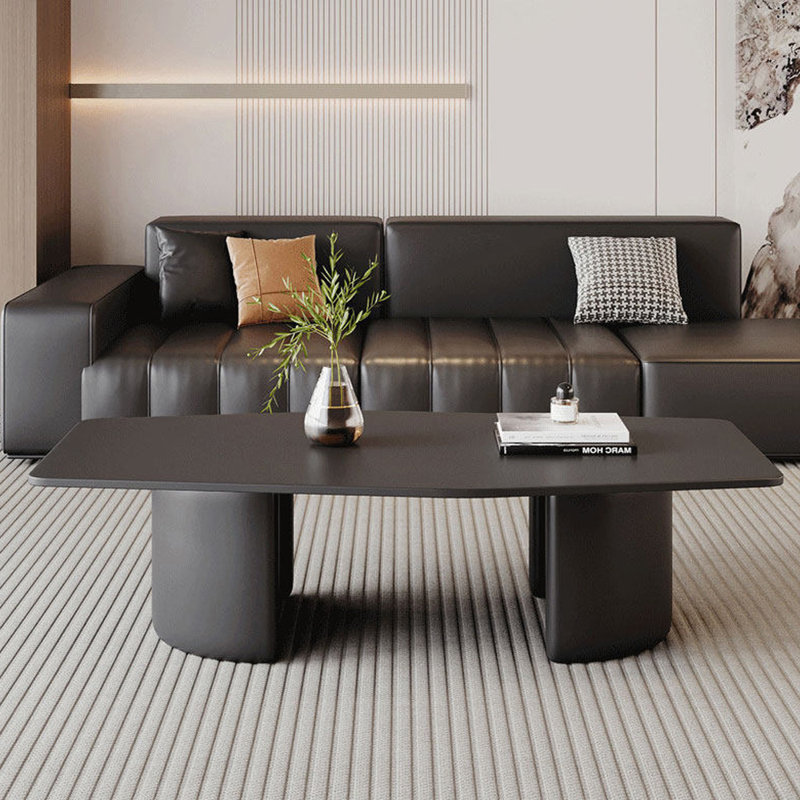 Merrin, H 15,74 po x L 62,99 po x l 31,49 po, Noir, Noir
