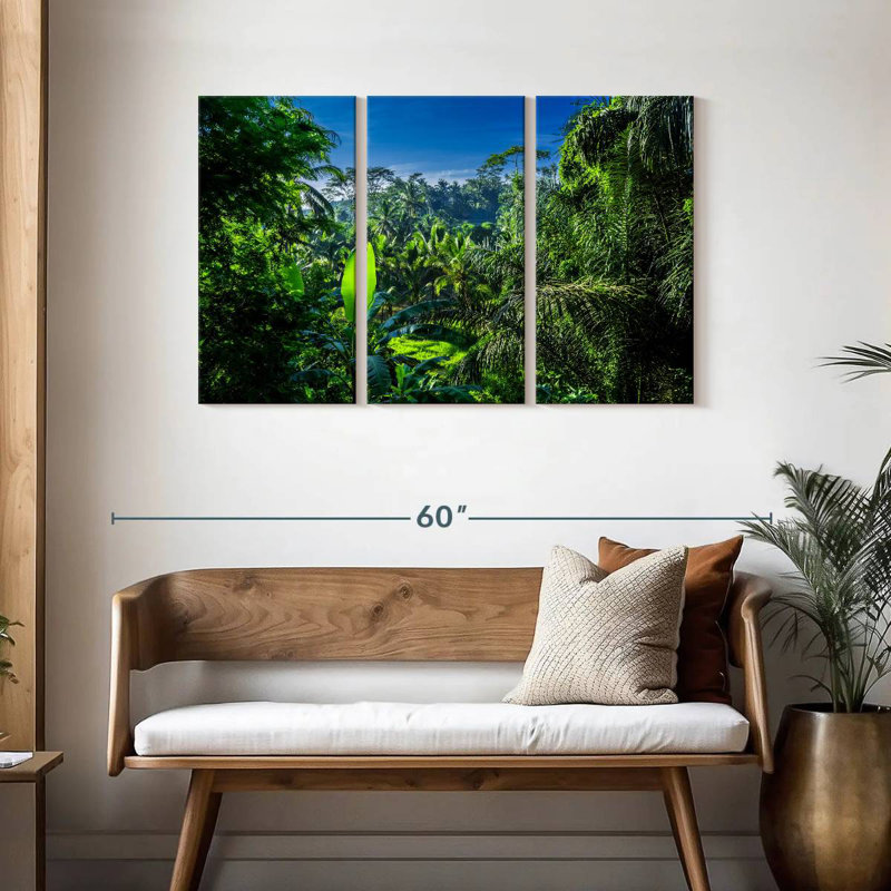 Jungle tropicale Alvord Bali, H 28 po x l 45 po