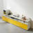 Simple Yellow TV Cabinet