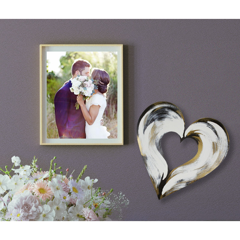 Modern Abstract Wall Decor on Resin