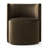 Velvet Upholstered Barrel Accent Chairs with Casters-299057542