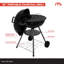 Barbecue au charbon compact avec bouilloire 22 po Megamaster