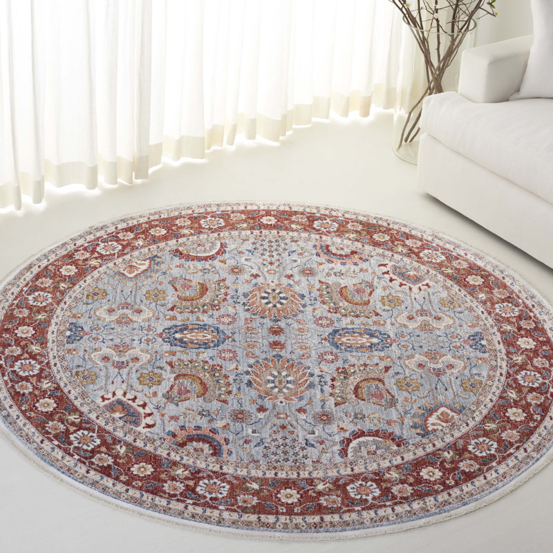 Lauren Ralph Lauren Performance Oriental Rug, Round 6'7"